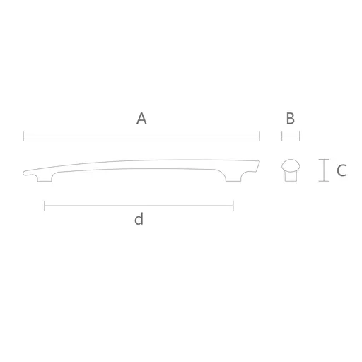 Wooden cabinet handles for designer looks furniture